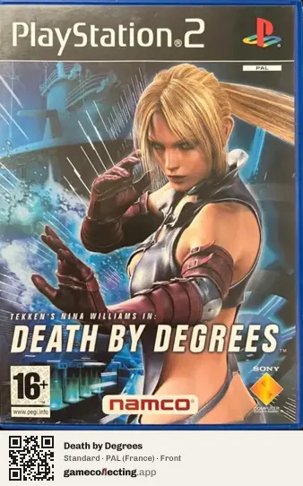 Death by Degrees PlayStation 2, France box front
