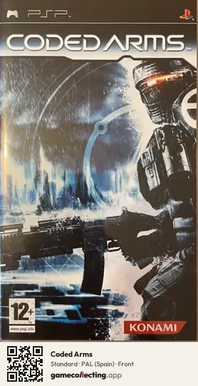 Coded Arms PlayStation Portable, Spain box front
