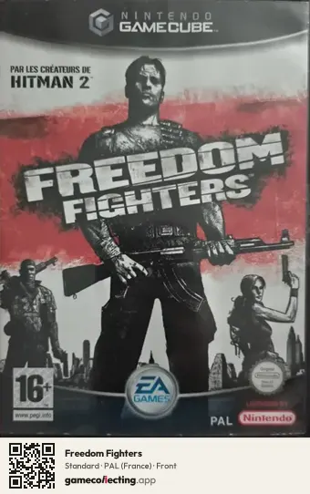 Freedom Fighters Nintendo GameCube, France box front