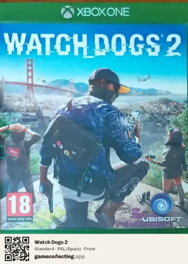 Watch Dogs 2 Xbox One, Spain box front