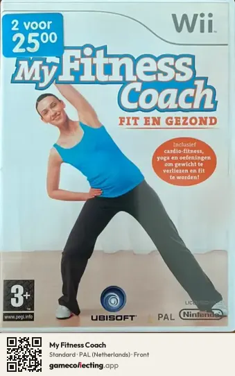 My Fitness Coach Nintendo Wii, Netherlands box front