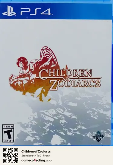 Children of Zodiarcs PlayStation 4, NTSC box front