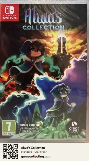 Alwa's Collection Nintendo Switch, PAL box front