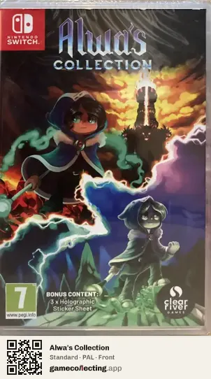 Alwa's Collection Nintendo Switch, PAL box front