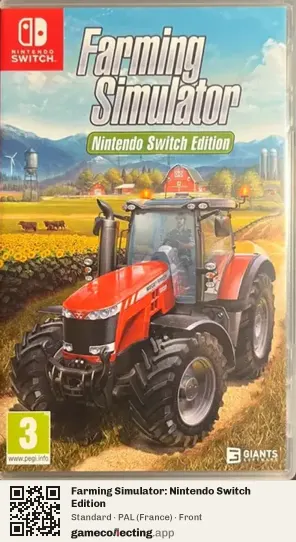 Farming Simulator: Nintendo Switch Edition Nintendo Switch, France box front