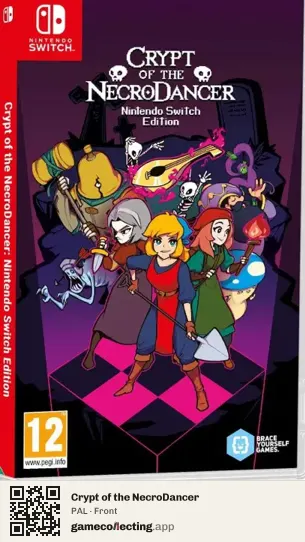 Crypt of the NecroDancer Nintendo Switch, PAL box front