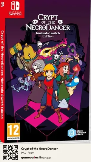 Crypt of the NecroDancer Nintendo Switch, PAL box front