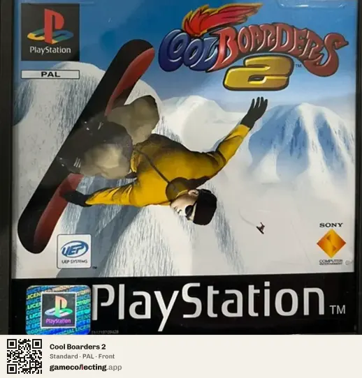 Cool Boarders 2 PlayStation, PAL box front