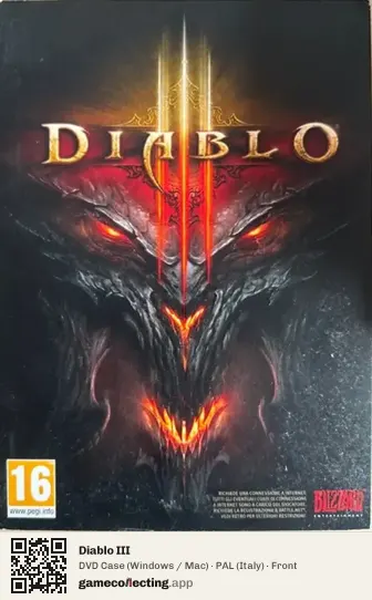 Diablo III Computer, Italy box front