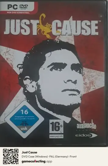 Just Cause Computer, Germany box front