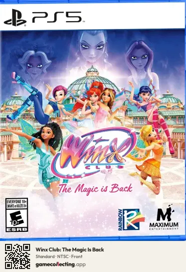Winx Club: The Magic Is Back PlayStation 5, NTSC box front