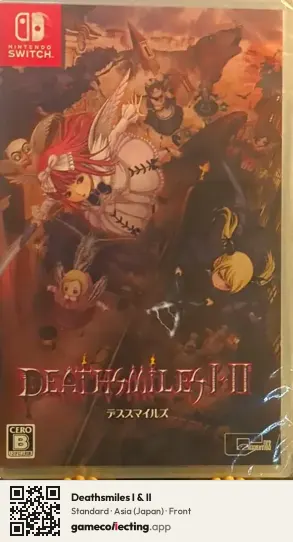 Deathsmiles I & II Nintendo Switch, Japan box front