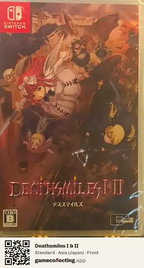 Deathsmiles I & II Nintendo Switch, Japan box front