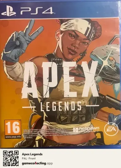 Apex Legends PlayStation 4, PAL box front