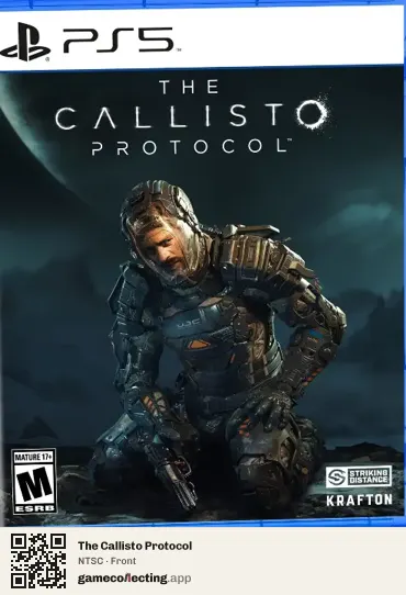 The Callisto Protocol PlayStation 5, NTSC box front