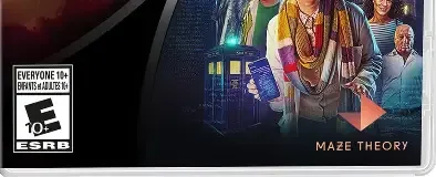 Doctor Who: Duo Bundle, the ESRB box on its front