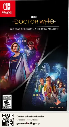 Doctor Who: Duo Bundle Nintendo Switch, NTSC box front