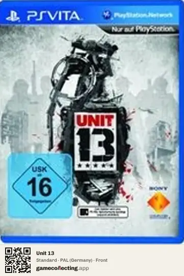 Unit 13 PlayStation Vita, Germany box front