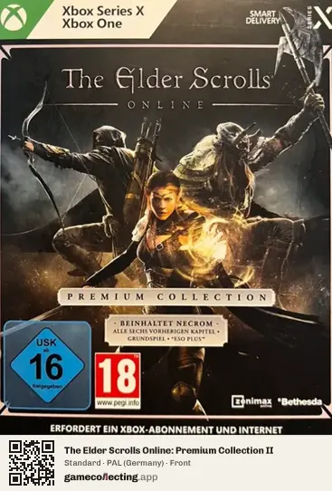 The Elder Scrolls Online: Premium Collection II Xbox One, Germany box front