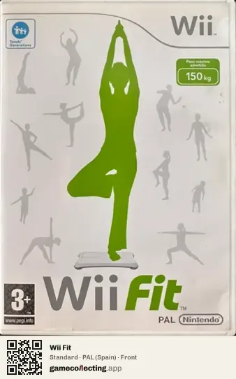 Wii Fit Nintendo Wii, Spain box front