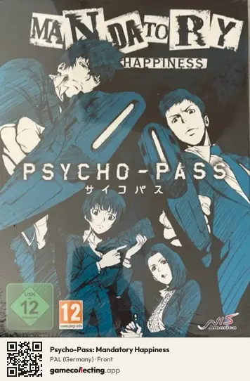 Psycho-Pass: Mandatory Happiness PlayStation 4, Germany box front