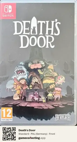Death's Door Nintendo Switch, Germany box front