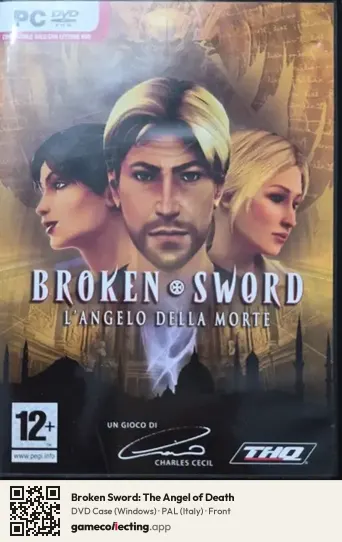 Broken Sword: The Angel of Death Computer, Italy box front