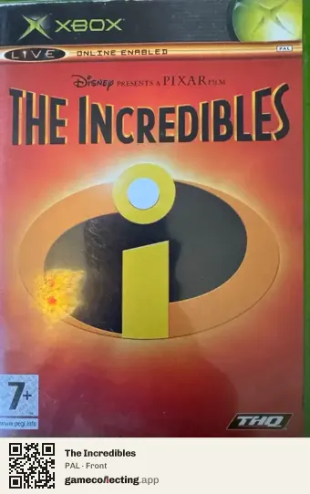 The Incredibles Xbox, PAL box front