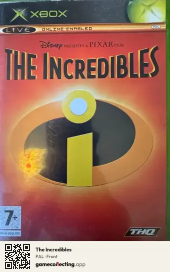 The Incredibles Xbox, PAL box front