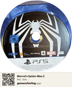Marvel's Spider-Man 2 PlayStation 5, PAL disc