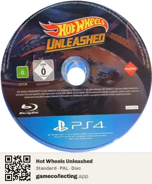 Hot Wheels Unleashed PlayStation 4, PAL disc