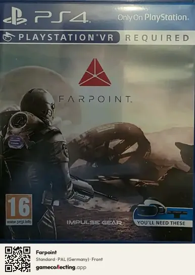 Farpoint PlayStation 4, Germany box front