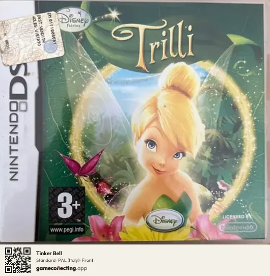 Tinker Bell Nintendo DS, Italy box front