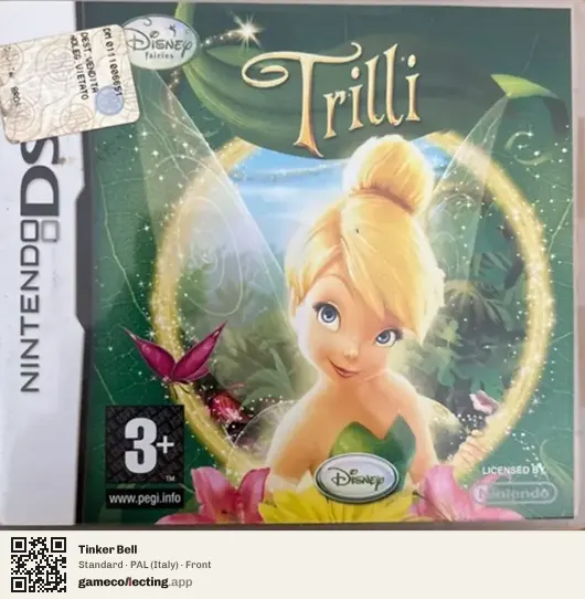 Tinker Bell Nintendo DS, Italy box front