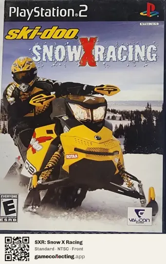 SXR: Snow X Racing PlayStation 2, NTSC box front