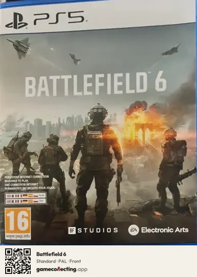 Battlefield 6 PlayStation 5, PAL box front