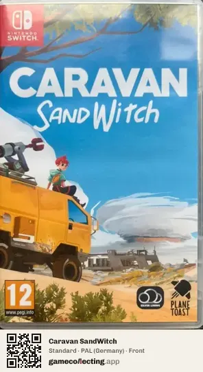 Caravan SandWitch Nintendo Switch, Germany box front