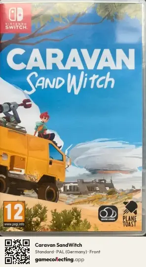 Caravan SandWitch Nintendo Switch, Germany box front