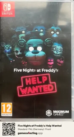 Five Nights at Freddy's: Help Wanted Nintendo Switch, Germany box front