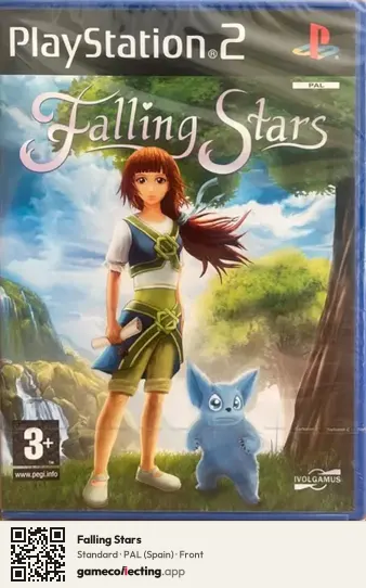 Falling Stars PlayStation 2, Spain box front