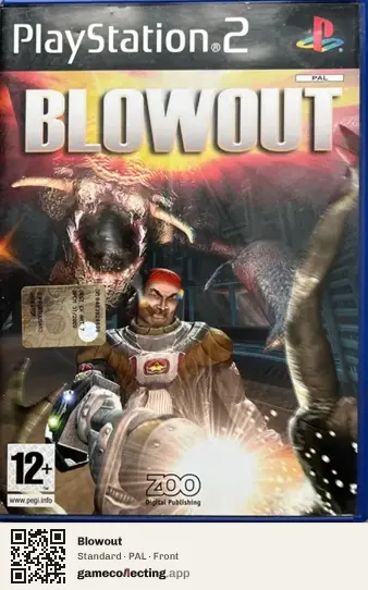 Blowout PlayStation 2, PAL box front