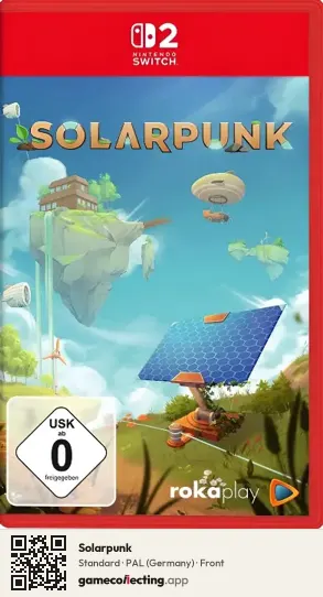 Solarpunk Nintendo Switch 2, Germany box front
