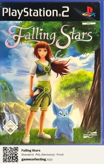 Falling Stars PlayStation 2, Germany box front