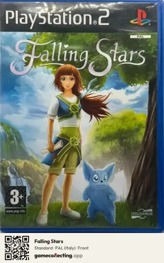 Falling Stars PlayStation 2, Italy box front