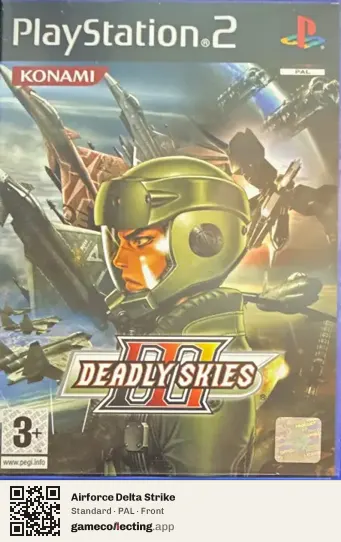 Airforce Delta Strike PlayStation 2, PAL box front