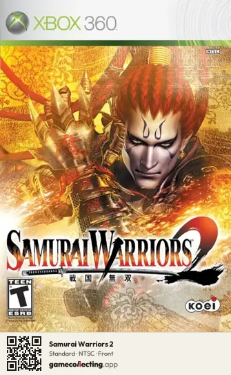 Samurai Warriors 2 Xbox 360, NTSC box front