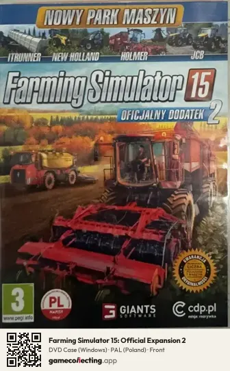 Farming Simulator 15: Official Expansion 2 Computer, Poland box front
