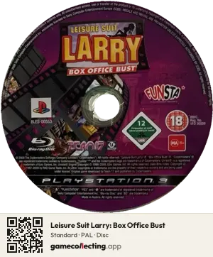 Leisure Suit Larry: Box Office Bust PlayStation 3, PAL disc