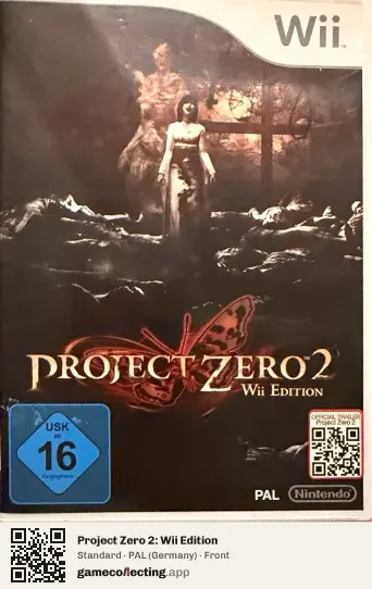 Project Zero 2: Wii Edition Nintendo Wii, Germany box front