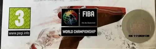 NBA Live 10, the PEGI square on its front